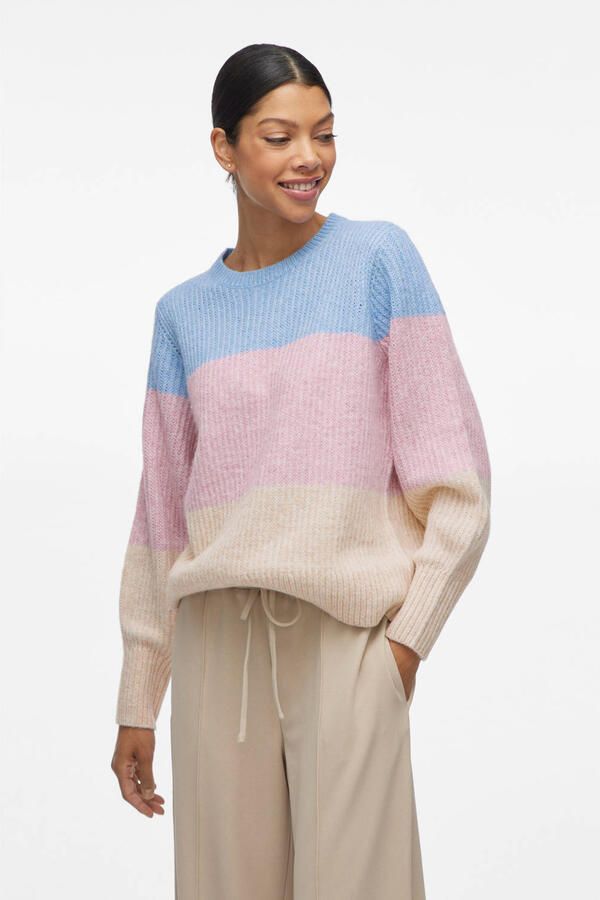 Vila Gebreide pullover met ronde hals model 'POLLIE'