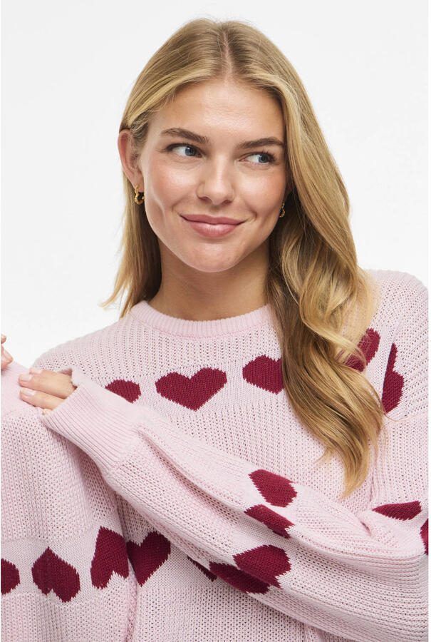 Vila Jamilla Jacquard Knit Trui Dames - Foto 2