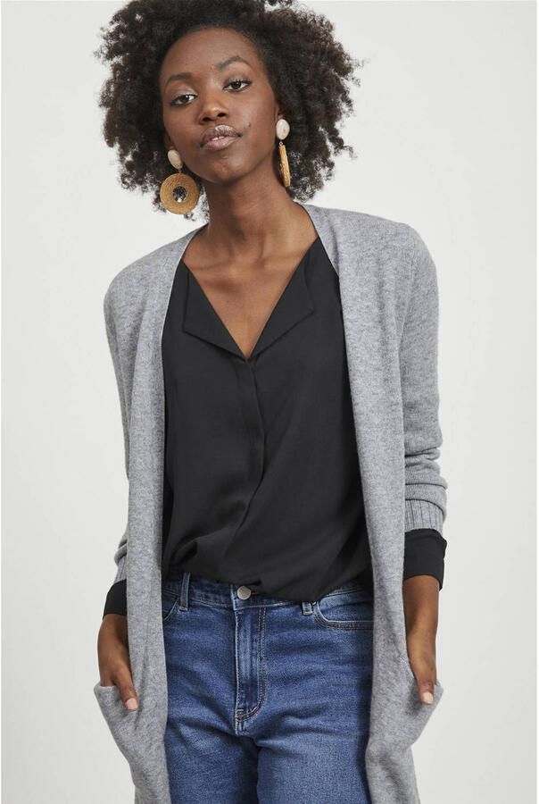 Vila Lang vest VIRIL LONG L S KNIT CARDIGAN NOOS - Foto 1