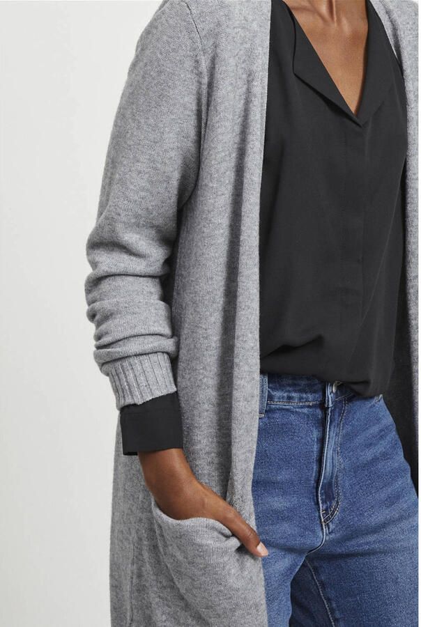 Vila Lang vest VIRIL LONG L S KNIT CARDIGAN NOOS - Foto 2
