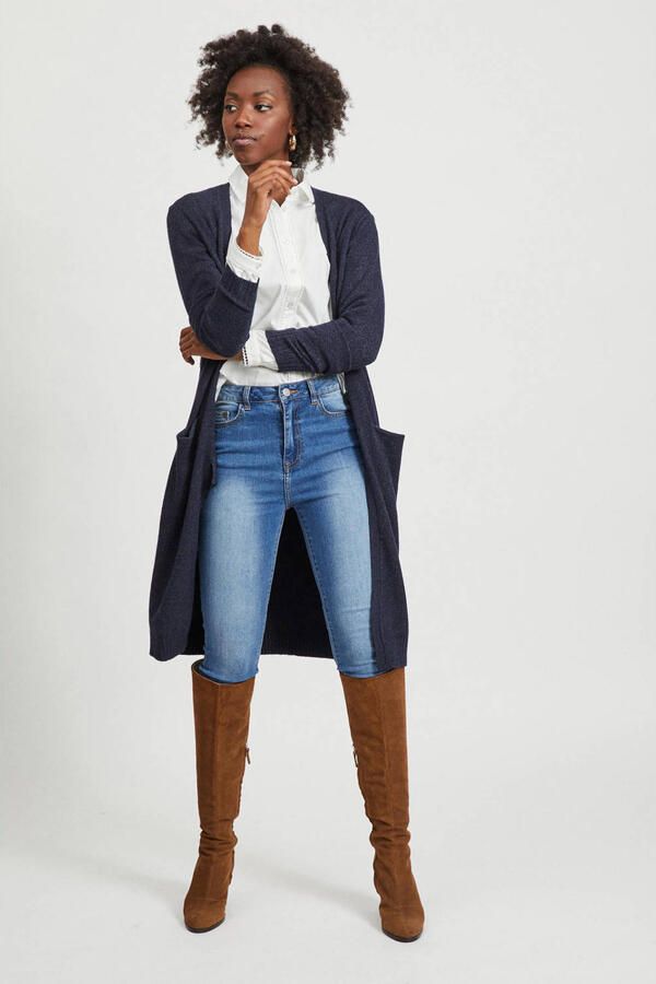 Vila Lang vest VIRIL LONG L S KNIT CARDIGAN NOOS