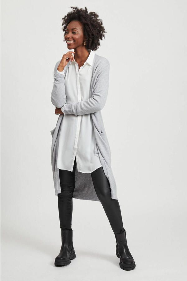 Vila Lang vest VIRIL LONG L S KNIT CARDIGAN NOOS - Foto 2