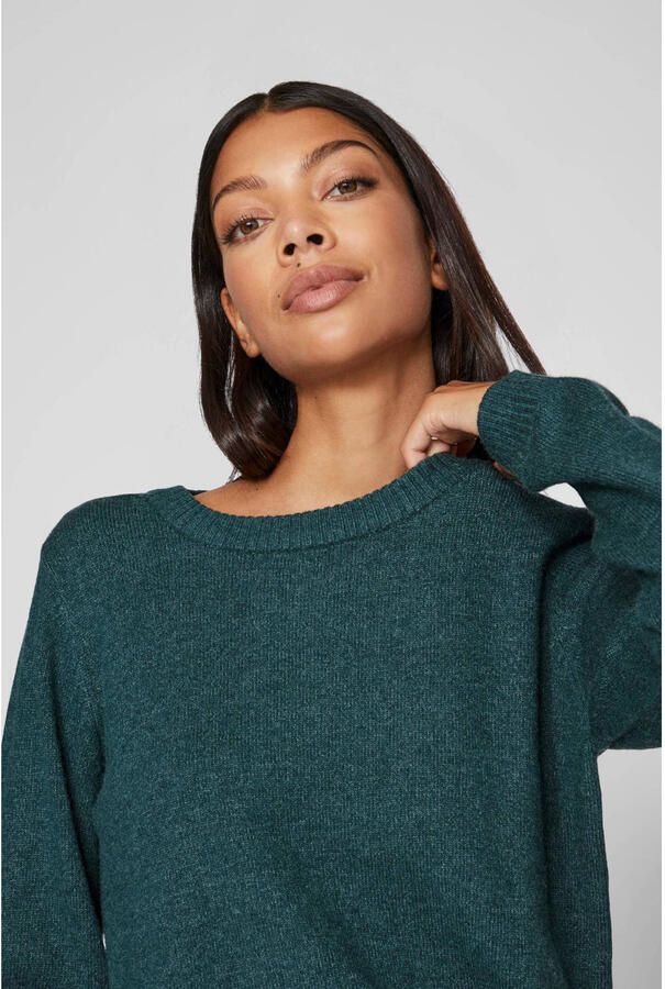 Vila Gebreide pullover met ronde hals model 'Viril'