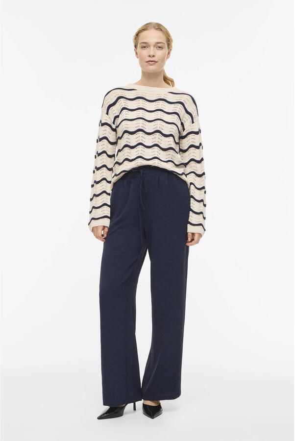 Vila regular fit trui in brei-look model 'Wave' - Foto 2