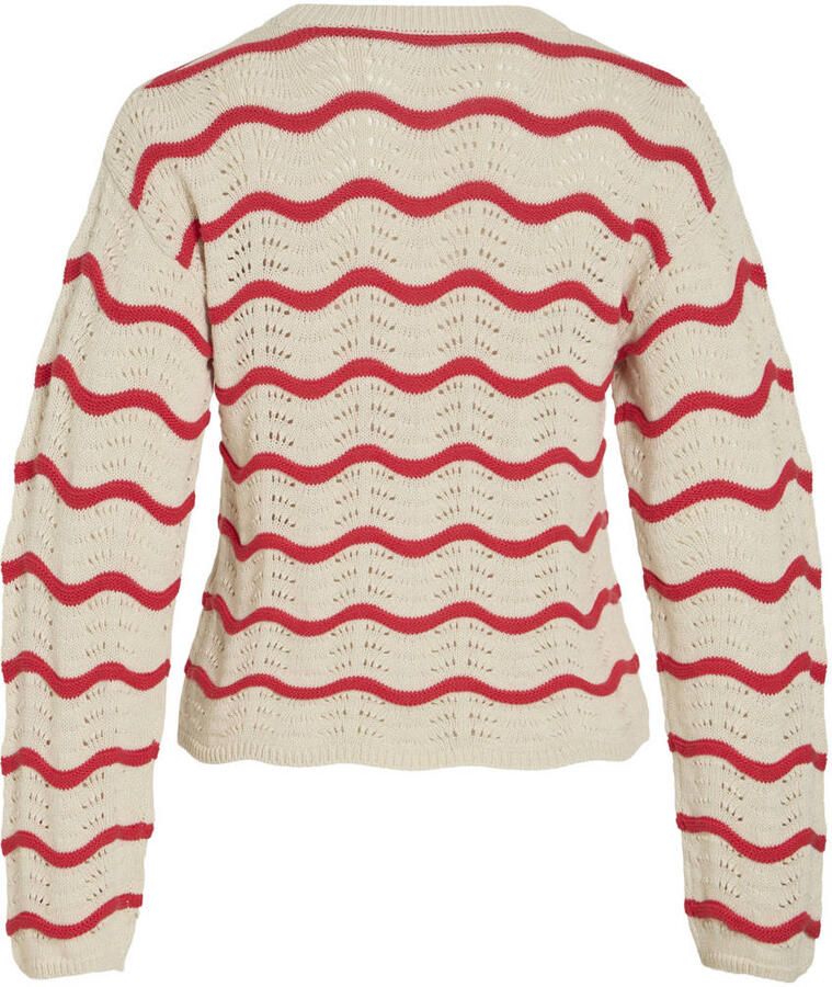 Vila regular fit trui in brei-look model 'Wave' - Foto 2