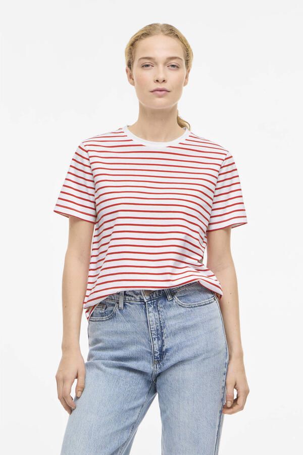 Vila t-shirt met ronde hals model 'NORA'
