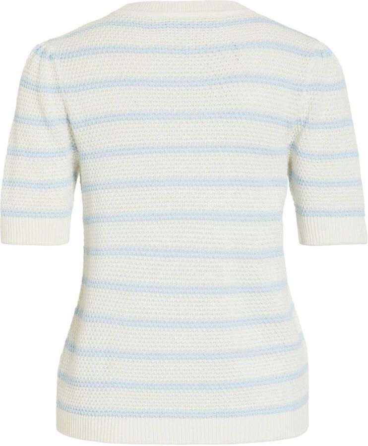 Vila Gebreid shirt met ronde hals model 'DALO' - Foto 2