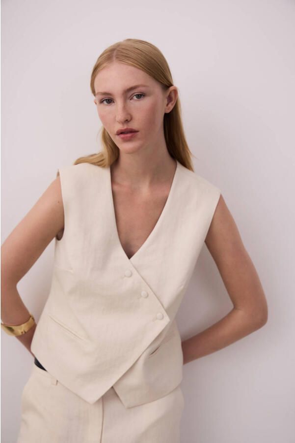 Vila Gilet Viflea S L Tailored 14105553 - Foto 3