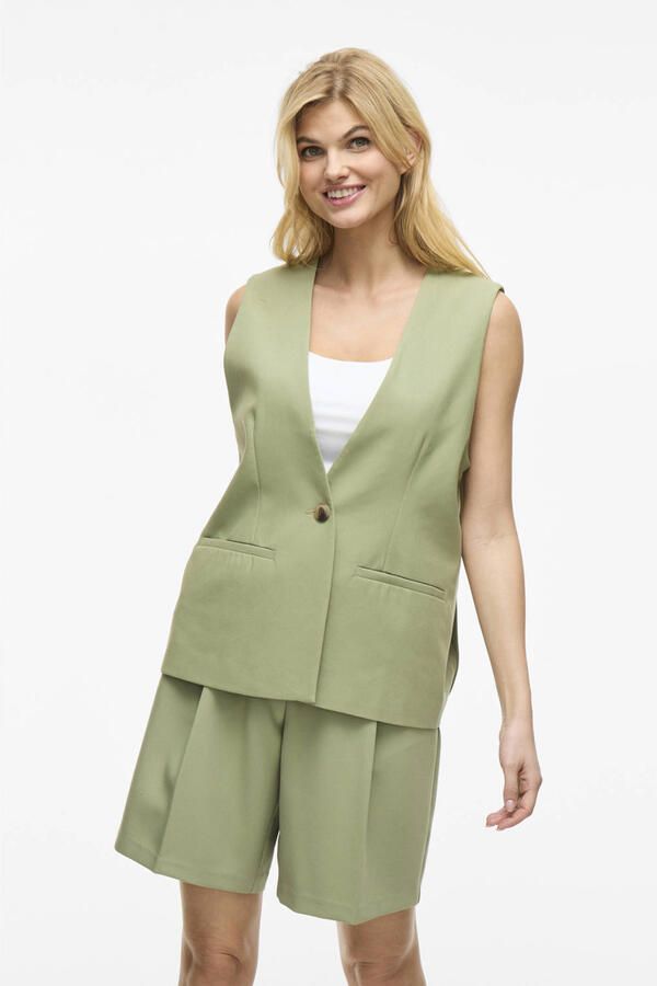 VILA gilet groen