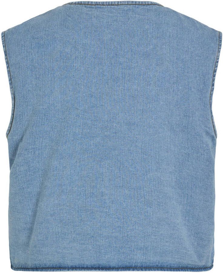 VILA gilet light blue denim - Foto 1