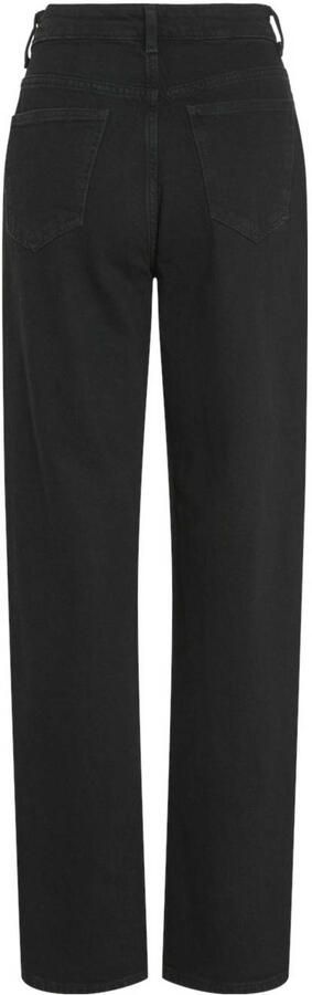 VILA high waist straight jeans VIKELLY black - Foto 2
