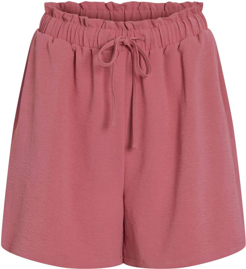 VILA high waist short oudroze