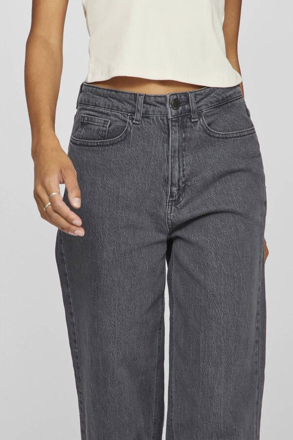 Vila Straight Jeans Noos Freya Jaf Jeans Grey Denim