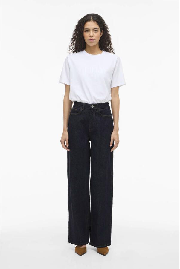 VILA high waist wide leg jeans - Foto 3