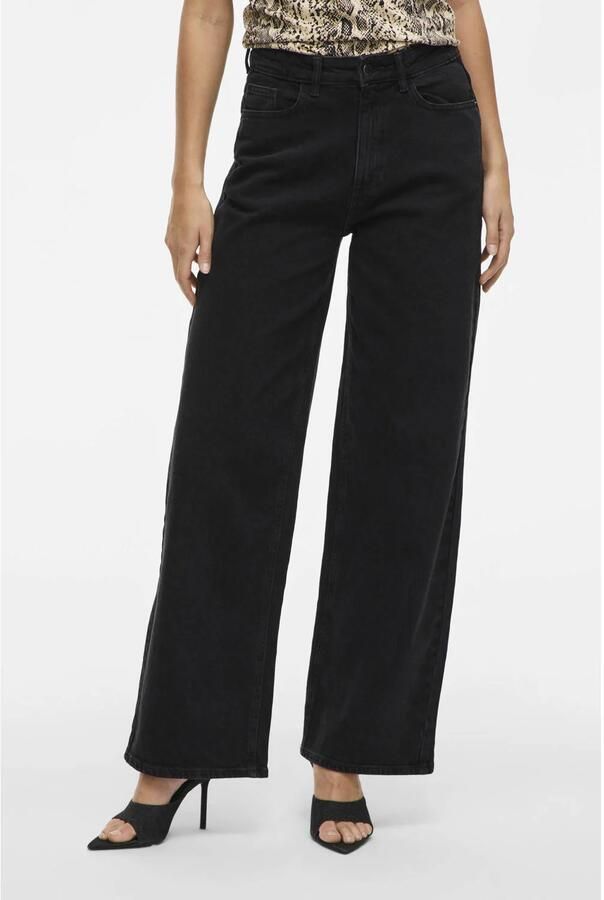 VILA high waist wide leg jeans