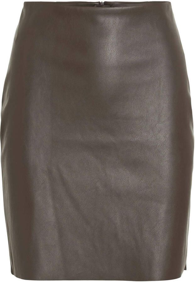 Vila Minirok in leerlook model 'DAGMAR' - Foto 3