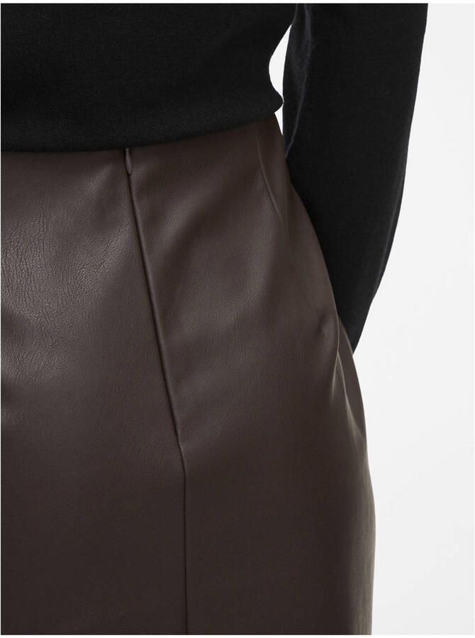 Vila Minirok in leerlook model 'DAGMAR'