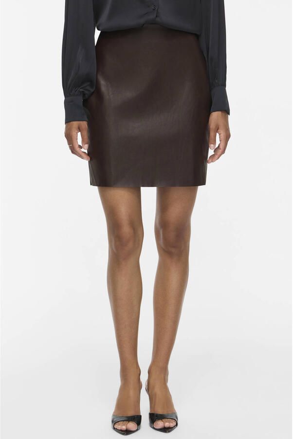 Vila Minirok in leerlook model 'DAGMAR'