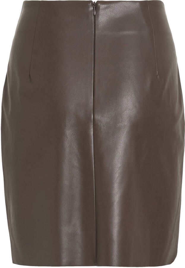 Vila Minirok in leerlook model 'DAGMAR' - Foto 2