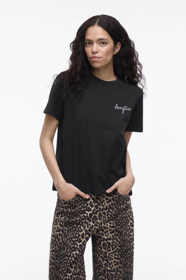 Vila T-shirt met motiefprint model 'NORA' - Foto 3