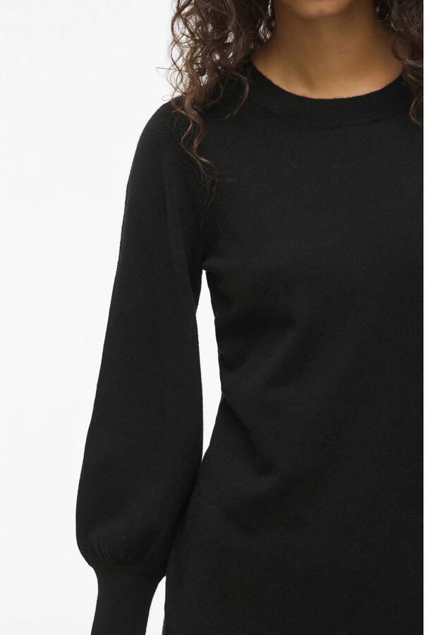 Vila Gebreide jurk VIKERRY O-NECK KNIT DRESS NOOS