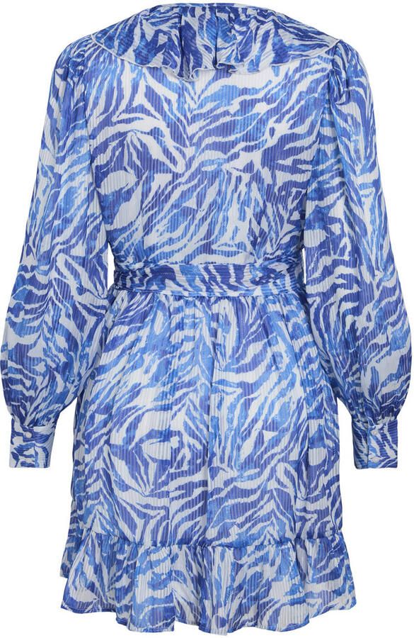 VILA korte jurk blauw - Foto 2