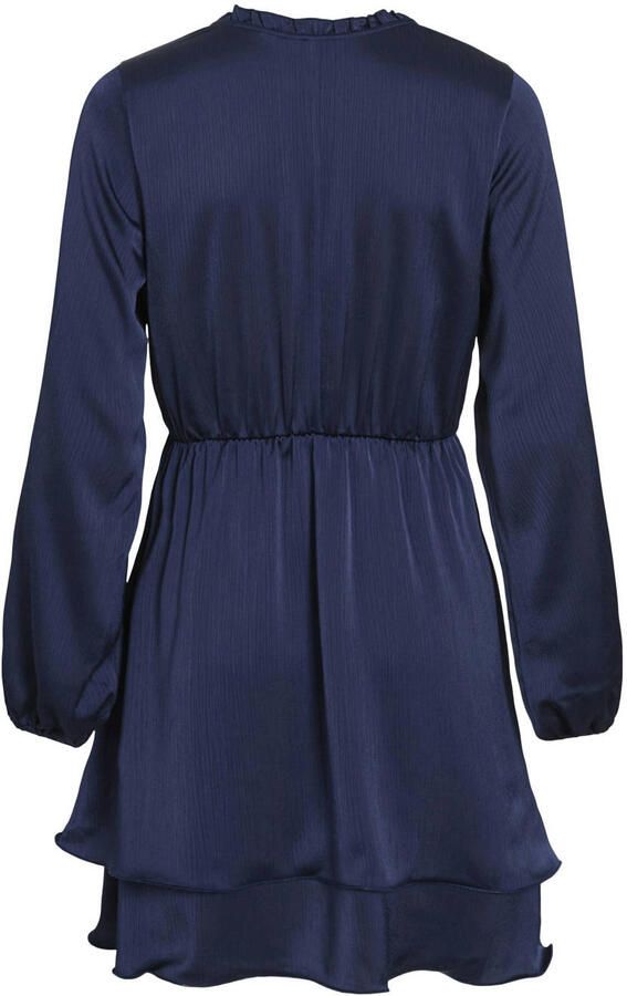 VILA korte jurk donkerblauw
