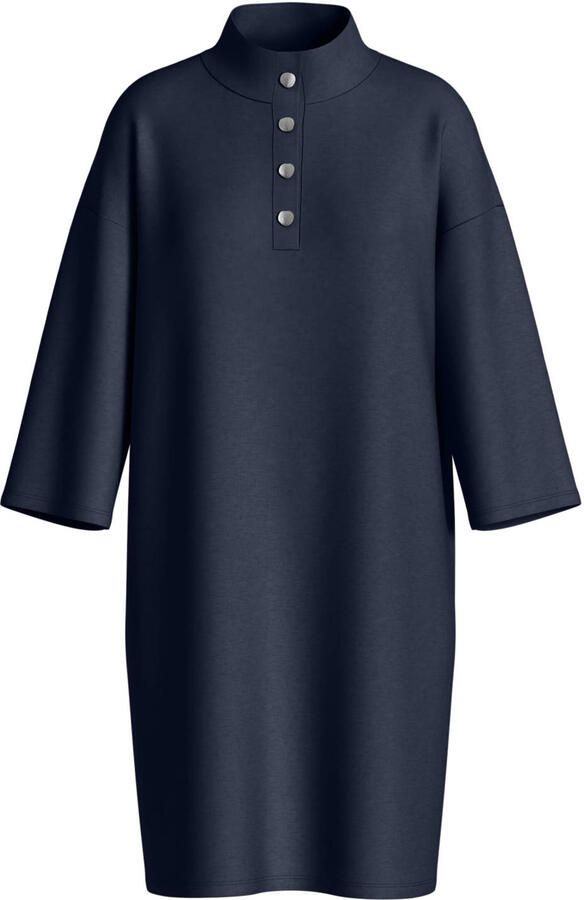 VILA korte jurk marineblauw