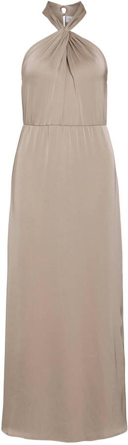 VILA maxi jurk bruin