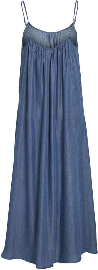 VILA maxi jurk denimblauw - Foto 2