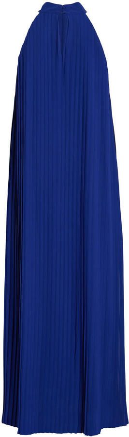 VILA maxi jurk donkerblauw - Foto 1