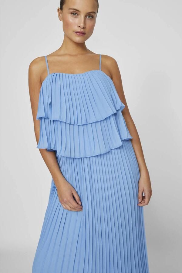 Vila Maxi-jurk met volants model 'CHIFFON'