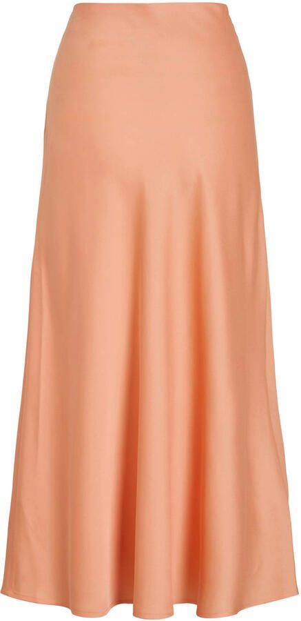 VILA midi rok roze