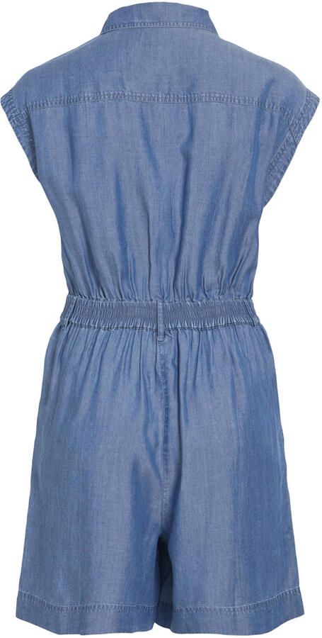 VILA playsuit medium blue denim - Foto 3