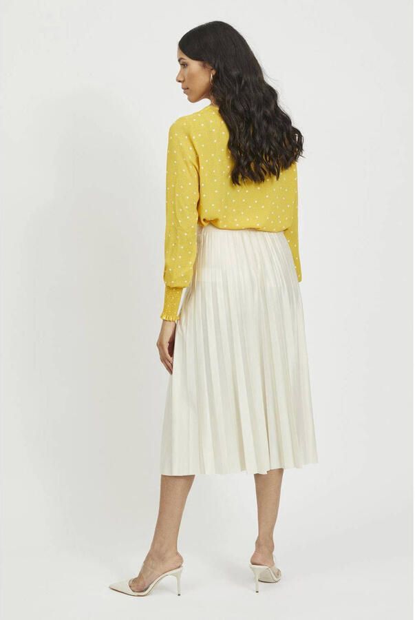 Vila Rok Noos Nitban Skirt Birch