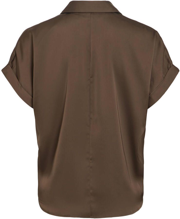 Vila regular fit blouse met V-hals model 'ENNA RAVENNA' - Foto 2