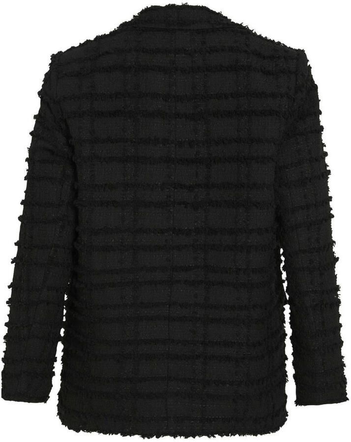 VILA regular blazer zwart