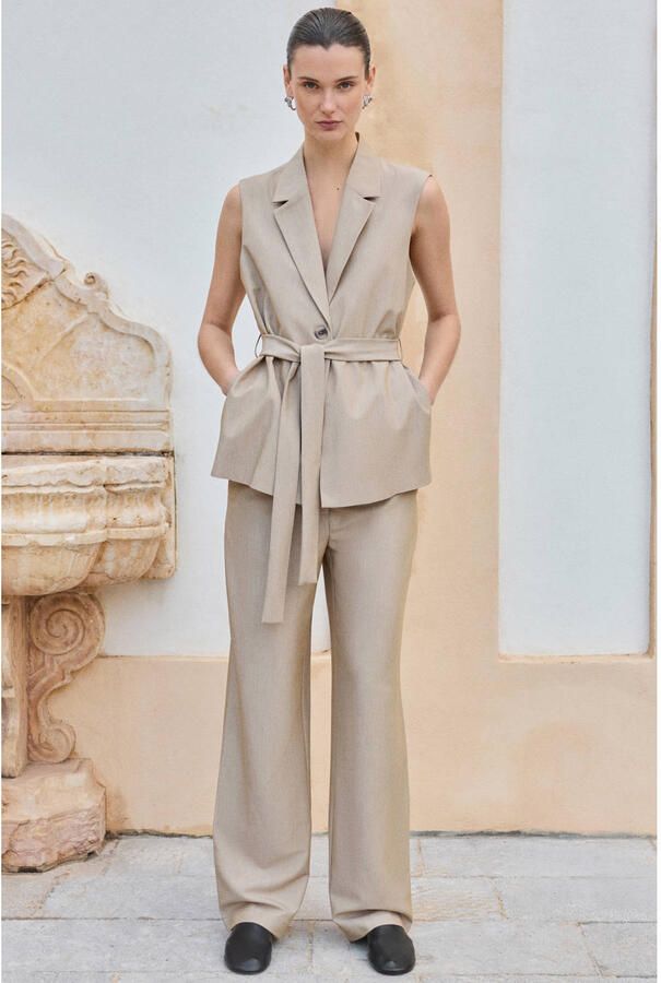 VILA gilet beige - Foto 2