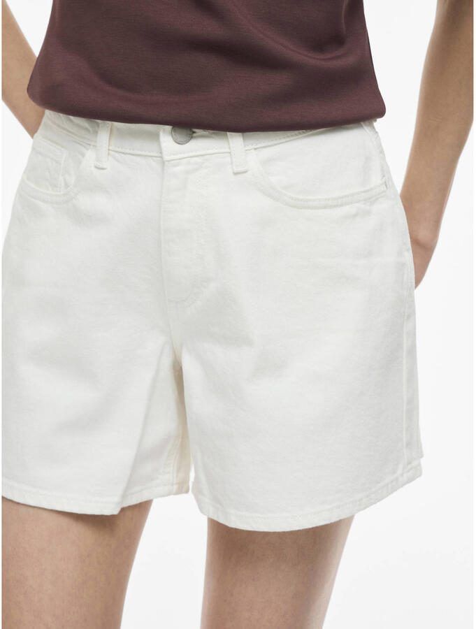 VILA regular waist denim short - Foto 2