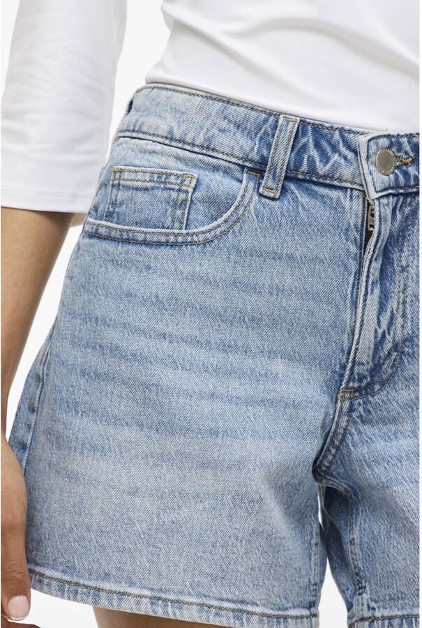 VILA regular waist denim short - Foto 2