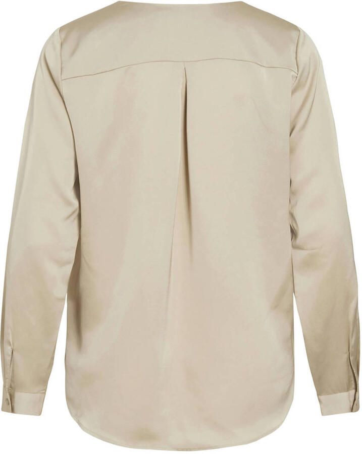VILA satijnen blouse - Foto 2