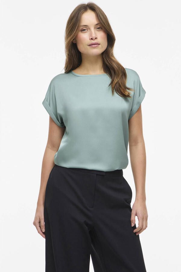 Vila T-shirt met ronde hals Model 'ELLETTE'
