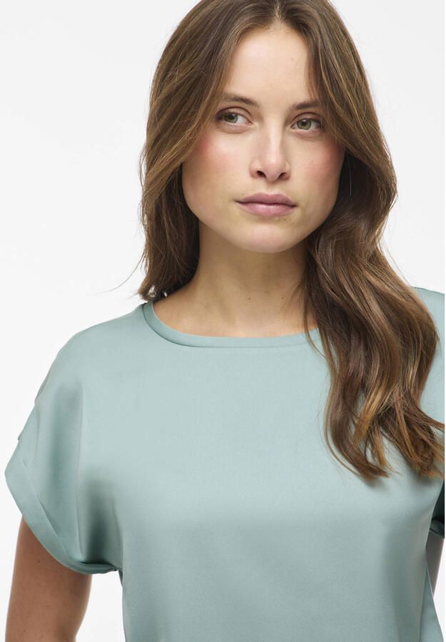Vila T-shirt met ronde hals Model 'ELLETTE' - Foto 3