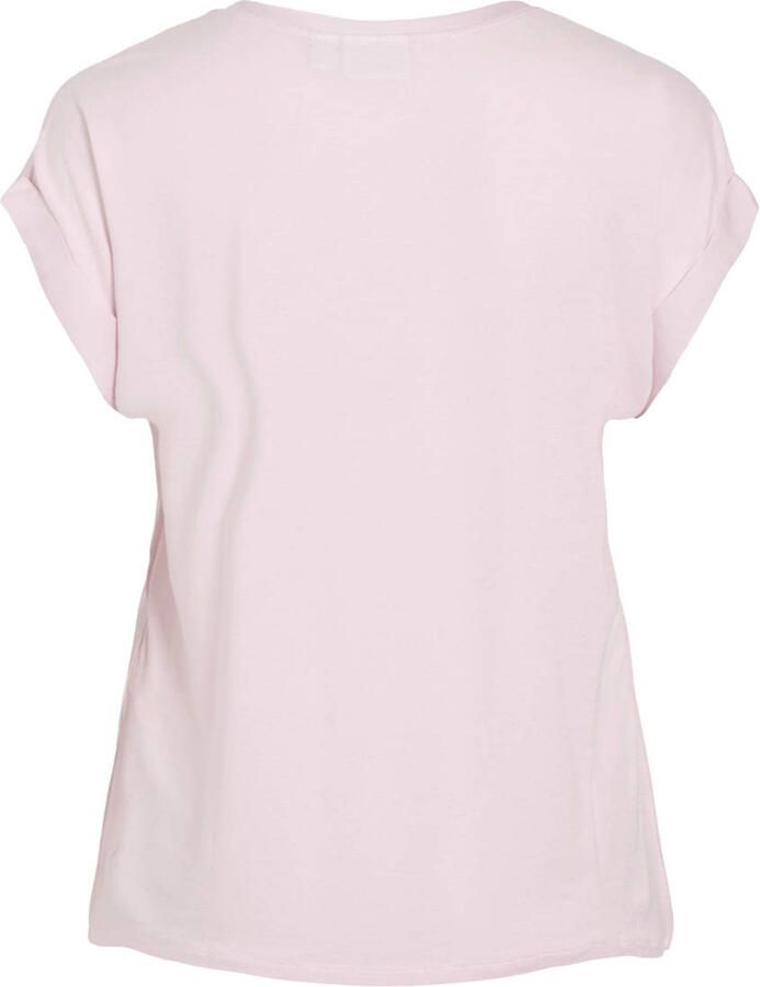 Vila T-shirt met ronde hals Model 'ELLETTE' - Foto 2