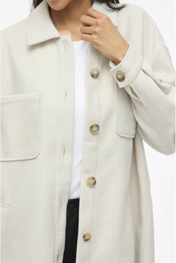 Vila Vikimmi Shirt Jacket Paars Dames - Foto 3