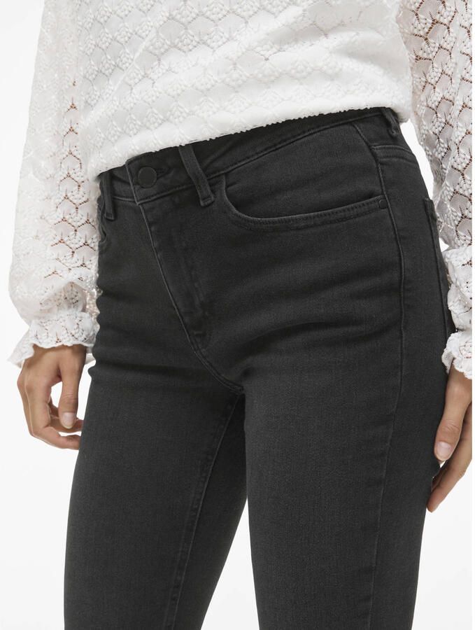 VILA skinny jeans black denim - Foto 2