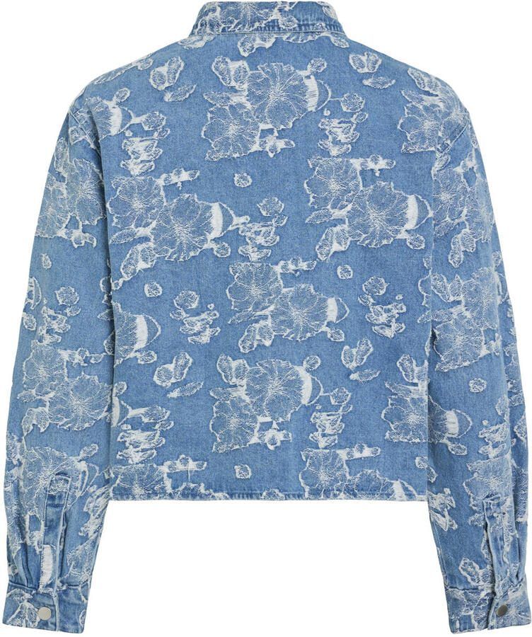 VILA spijkerjas light blue denim - Foto 2