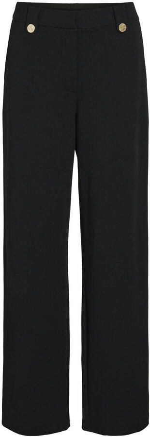 Vila Pantalon VICLUA HW WIDE BUTTON PANTS- NOOS