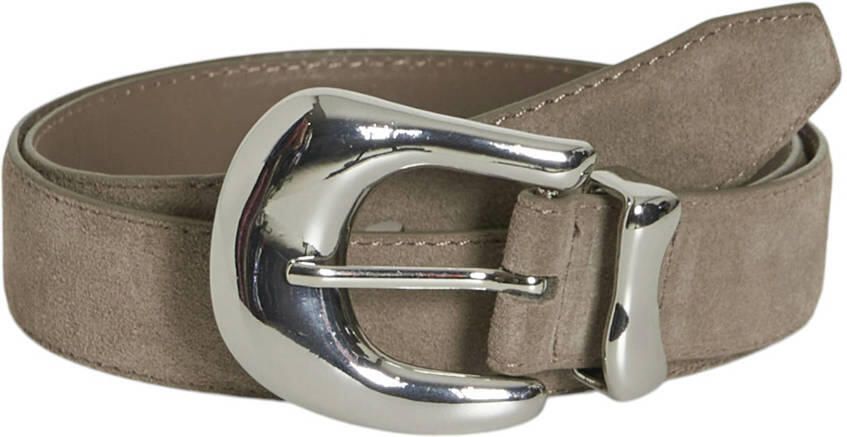 VILA suede riem VIKAMILLE bruin