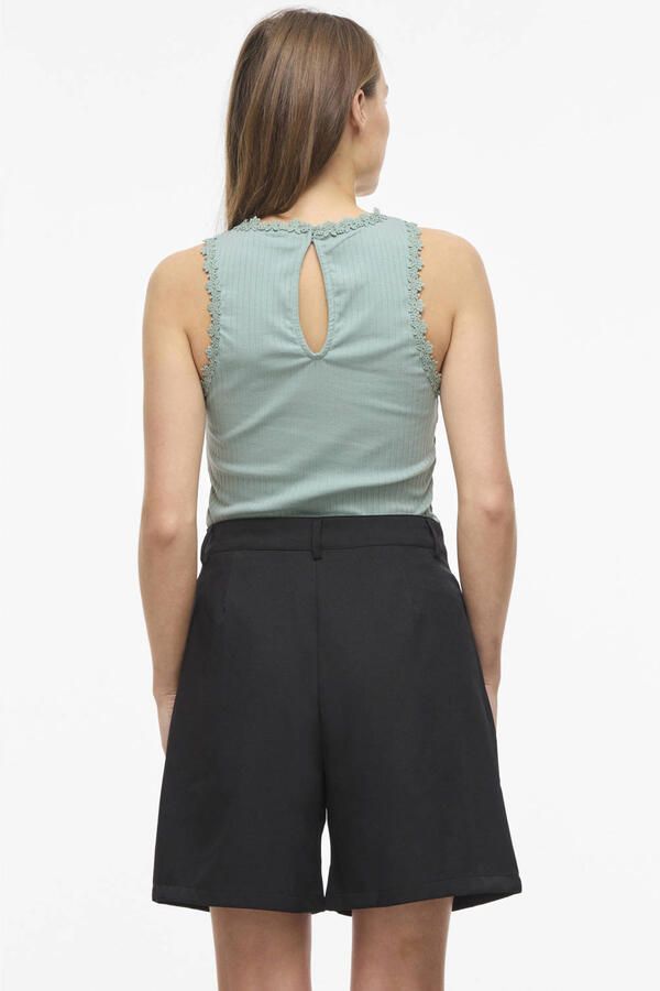 VILA super skinny top turkoois - Foto 3